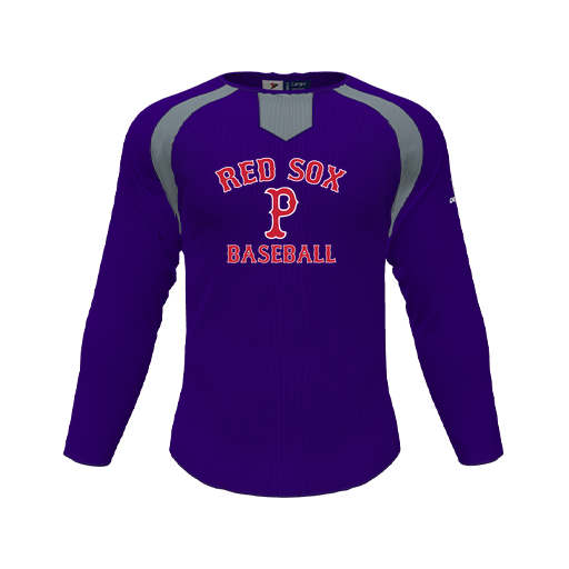 [CUS-DFW-PULL-FLC-CNK-LSL-PUR-YS-LOGO3] Pullover (Youth S, Purple, Logo 3)