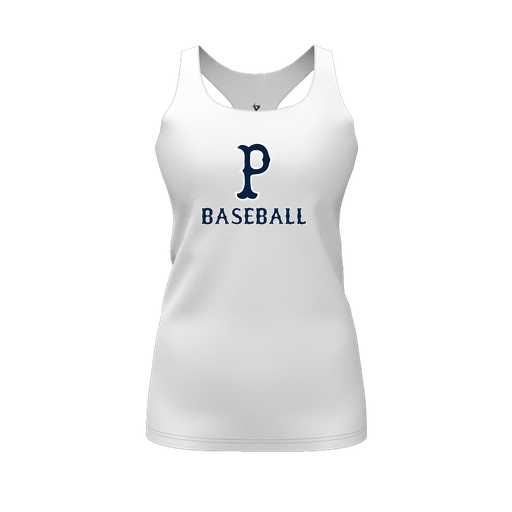 [CUS-DFW-RCBK-PER-WHT-FYS-LOGO2] Racerback Tank Top (Female Youth S, White, Logo 2)