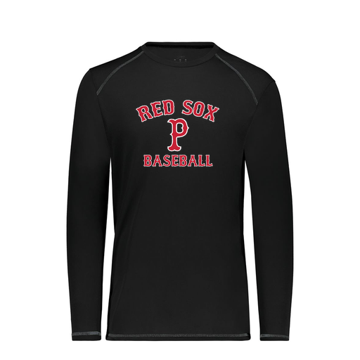 [6846.080.S-LOGO3] Youth SoftTouch Long Sleeve (Youth S, Black, Logo 3)