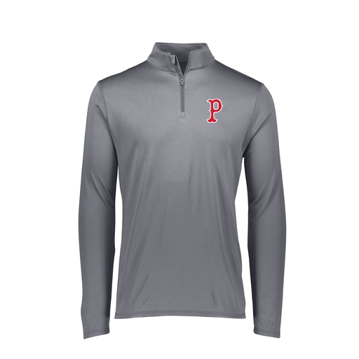 [FTLQFLGY-FAXS-LOGO1] Decker Women's Flex-Lite 1/4 Zip Shirt (Female Adult XS, Gray, Logo 1)