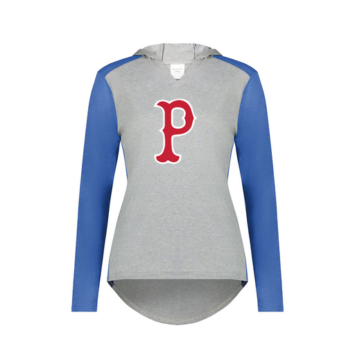 [6902.28V.XS-LOGO1] Ladies Vintage Hoodie (Female Adult XS, Royal, Logo 1)