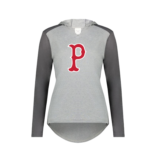 [6902.30V.XS-LOGO1] Ladies Vintage Hoodie (Female Adult XS, Gray, Logo 1)