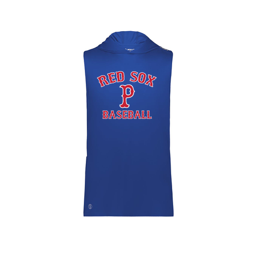 [222590.060.XS-LOGO3] Men's CoolDry Sleeveless Hoodie (Adult XS, Royal, Logo 3)