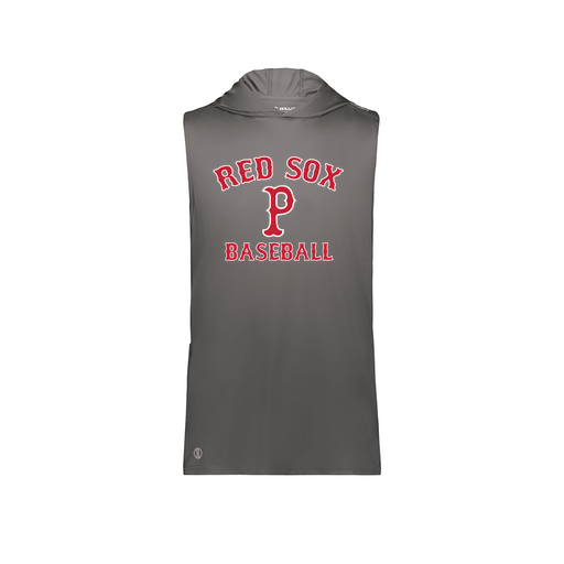 [222590.98D.XS-LOGO3] Men's CoolDry Sleeveless Hoodie (Adult XS, Gray, Logo 3)