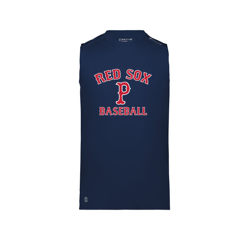 [222593.065.S-LOGO3] Men's CoolDry TankTop (Adult S, Navy, Logo 3)