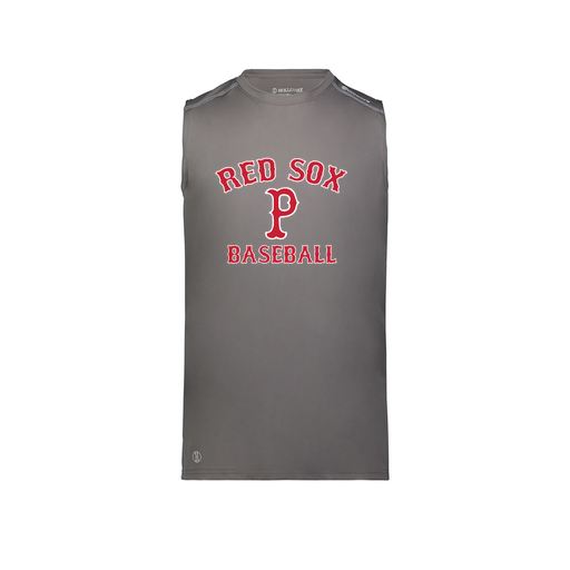 [222593.98D.S-LOGO3] Men's CoolDry TankTop (Adult S, Gray, Logo 3)