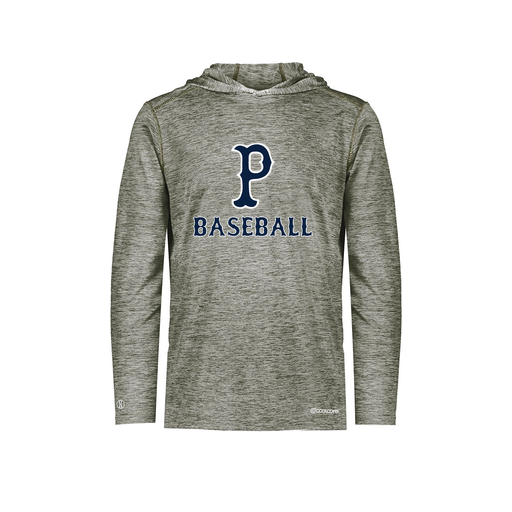 [FOLHCGGY-AS-LOGO2] Decker Men's Charge Hoodie (Adult S, Gray, Logo 2)