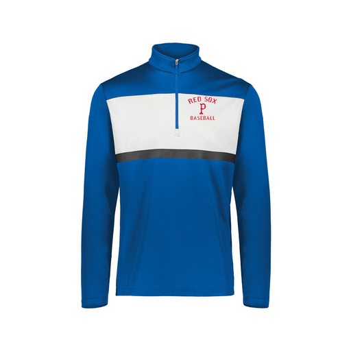 [222691.280.S-LOGO3] Youth Bold 1/4 Zip Pullover (Youth S, Royal, Logo 3)