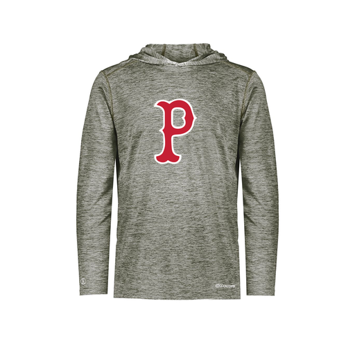 [FOLHCGGY-YS-LOGO1] Decker Youth Charge Hoodie (Youth S, Gray, Logo 1)