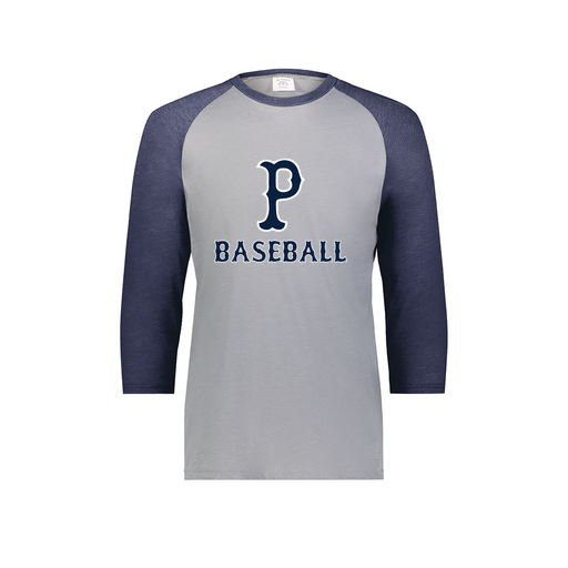 [6880.29V.S-LOGO2] Youth Vintage 3/4 T-Shirt (Youth S, Navy, Logo 2)