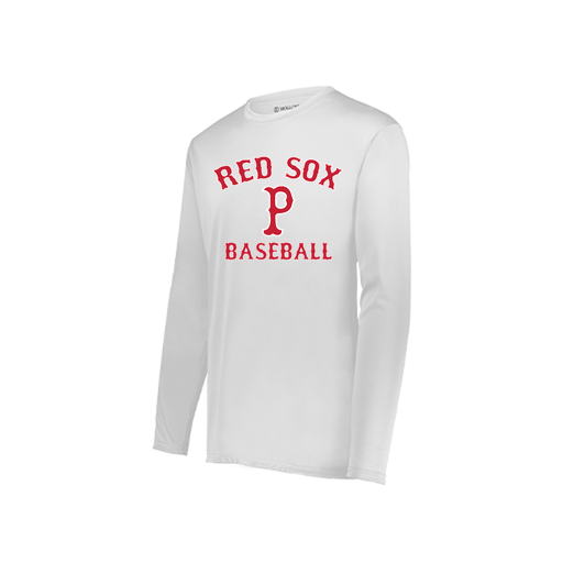 [222822.005.XS-LOGO3] Men's LS Smooth Sport Shirt (Adult XS, White, Logo 3)