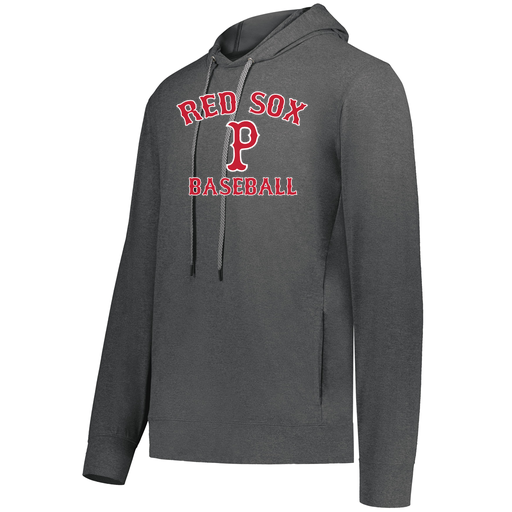 [222598.013.S-LOGO3] Men's Ventura Thin Knit Hoodie (Adult S, Gray, Logo 3)