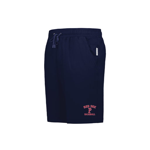 [223604.065.S-LOGO3] YOUTH Ventura Soft Knit SHORTS (Youth S, Navy, Logo 3)