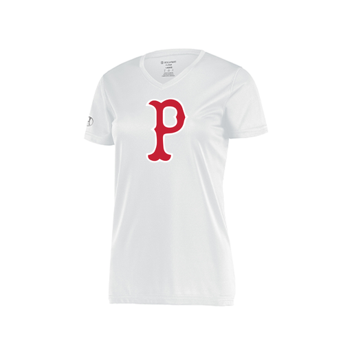[222820.005.S-LOGO1] Ladies Movement Dri Fit Shirt (Female Adult S, White, Logo 1)