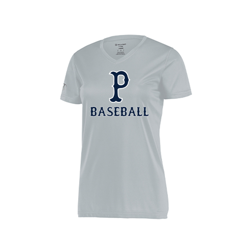 [222820.099.S-LOGO2] Ladies Movement Dri Fit Shirt (Female Adult S, Silver, Logo 2)