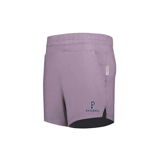 [223704.J63.XS-LOGO2] LADIES VENTURA SOFT KNIT SHORTS (Female Adult XS, Purple, Logo 2)