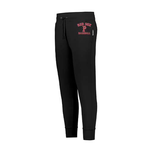 [222799.080.XS-LOGO3] LADIES VENTURA SOFT KNIT JOGGER (Female Adult XS, Black, Logo 3)