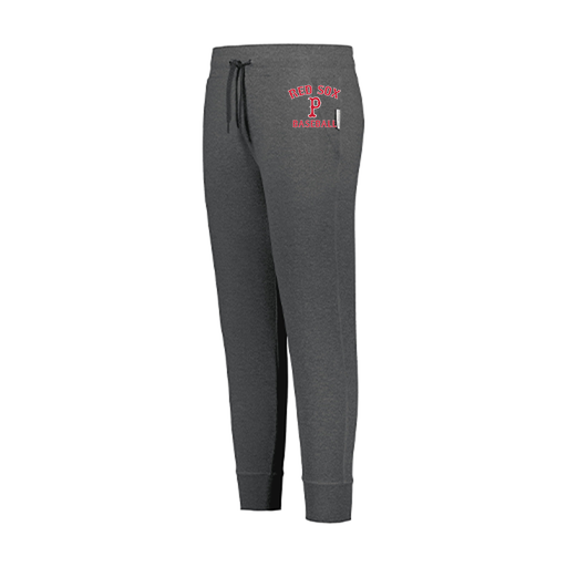 [222799.E83.XS-LOGO3] LADIES VENTURA SOFT KNIT JOGGER (Female Adult XS, Gray, Logo 3)