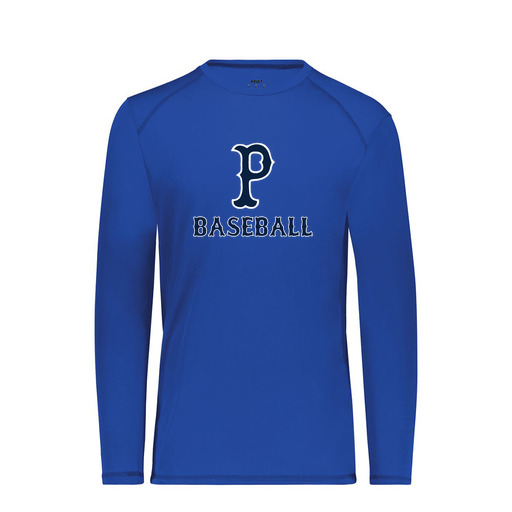 [6845.060.S-LOGO2] Men's SoftTouch Long Sleeve (Adult S, Royal, Logo 2)