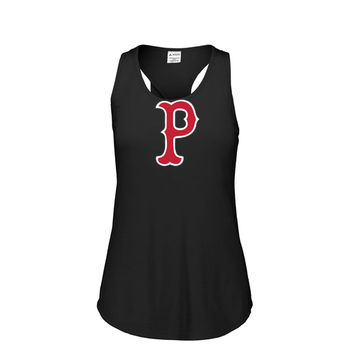 [3078.K94.S-LOGO1] Ladies Tri Blend Tank Top (Female Adult S, Black, Logo 1)