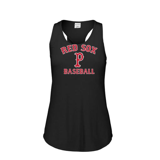 [FT0TUBBK-FAS-LOGO3] Ladies Tri Blend Tank Top (Female Adult S, Black, Logo 3)