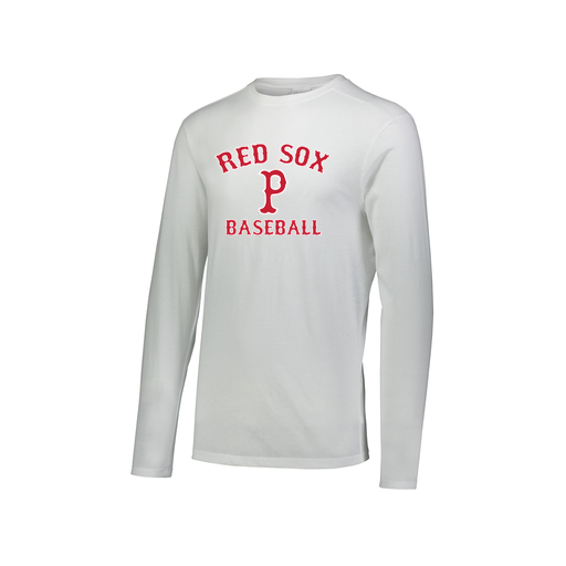 [3075.005.XS-LOGO3] Men's LS Ultra-blend T-Shirt (Adult XS, White, Logo 3)