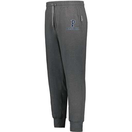 [222599.E83.XS-LOGO2] Men's Ventura Soft Knit Joggers (Adult XS, Gray, Logo 2)