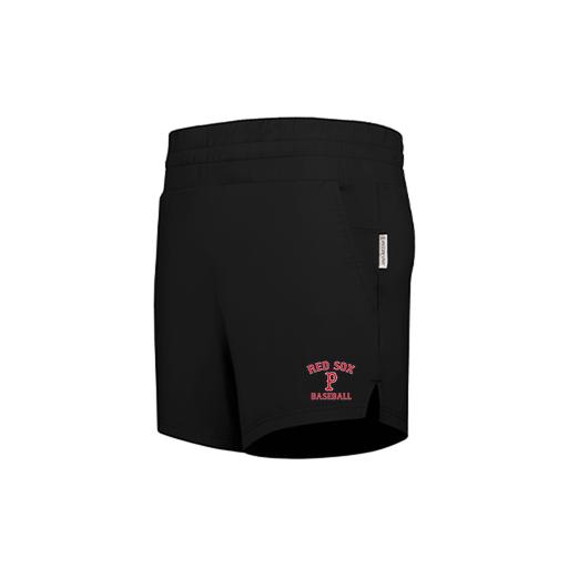 [223704.080.XS-LOGO3] LADIES VENTURA SOFT KNIT SHORTS (Female Adult XS, Black, Logo 3)